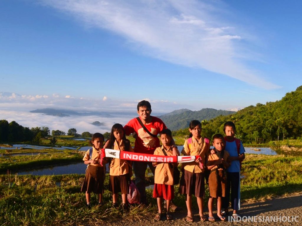 Kehidupan anak sekolah di Toraja Utara